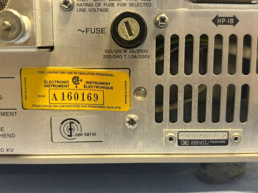 HP Hewlett Packard Dynamic Signal Analyzer Model 3561A