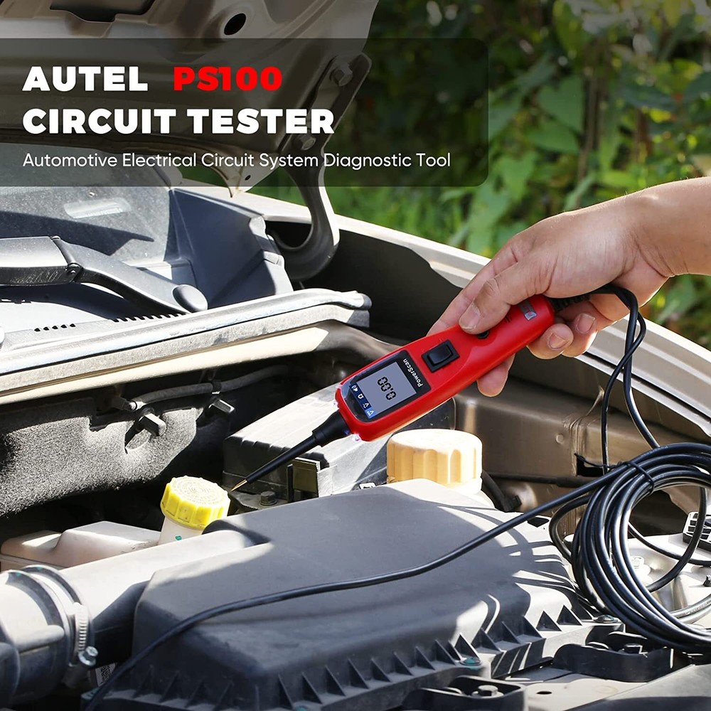 Autel PowerScan PS100 Electrical System Diagnosis Auto Circuit Battery Test Tool