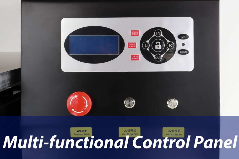 Refinecolor RF-6090 PRO A1 UV DTF Flatbed Printer Starter Bundle US Tech Support