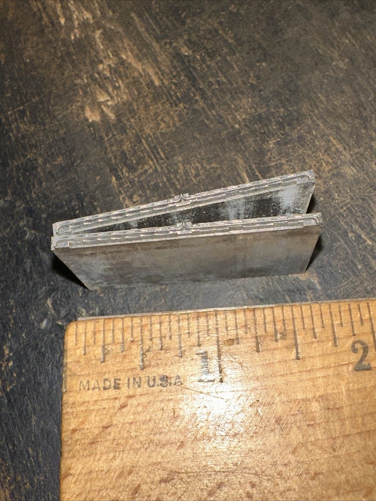 Printing Blocks “ Decorative Ornamental Borders “ Thin Lead Blocks
