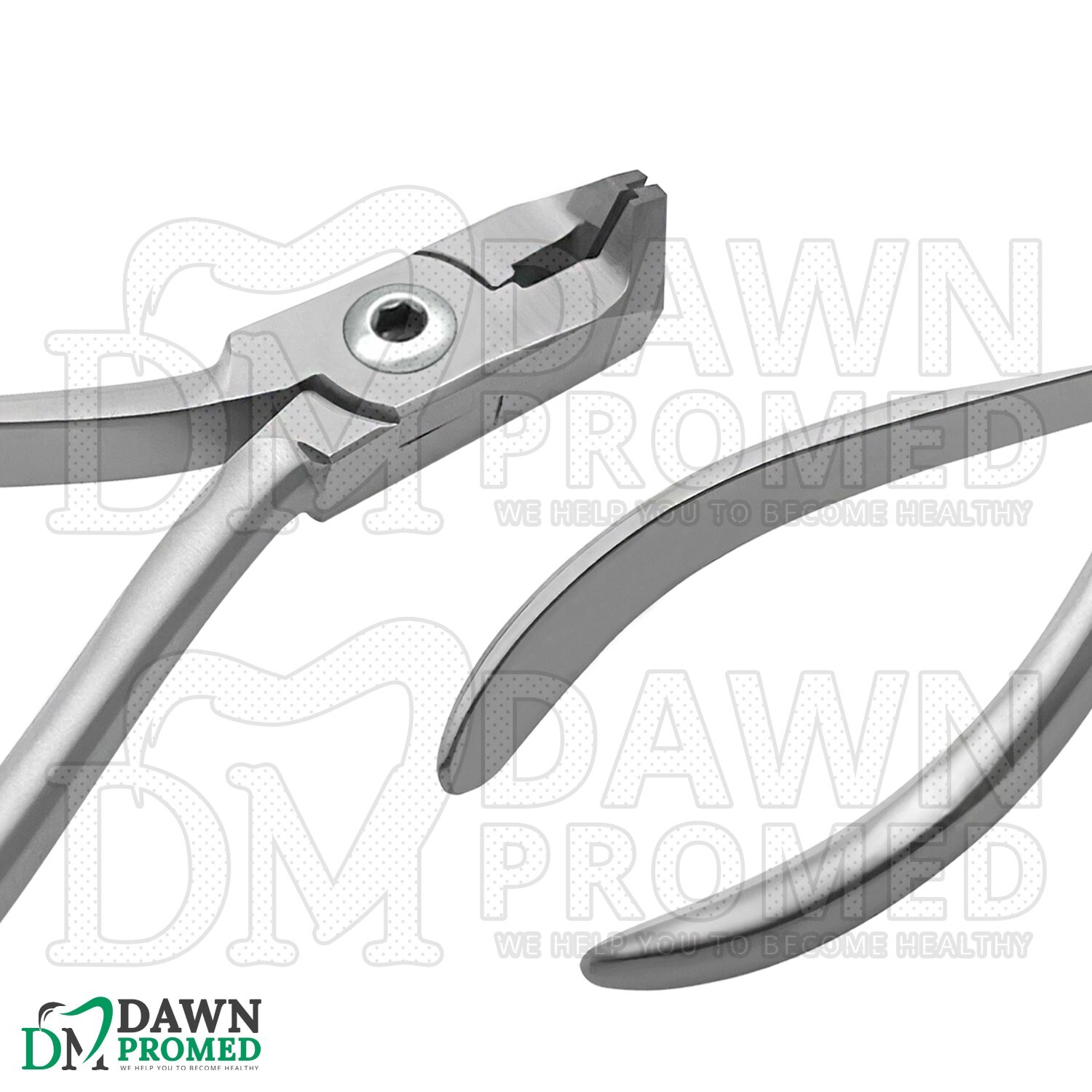 Distal End Cutter Plier Hold & Cut Soft and Hard Wire Orthodontic Inst German Gr