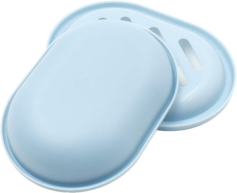 Soap Dishes Holder Self Drain Container Case Bath Shower Basket Storage Box Lot