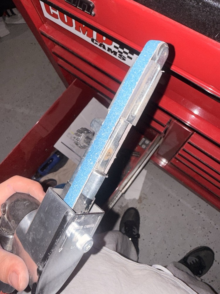 Snap on Pneumatic Belt Sander (Red) PTBF210