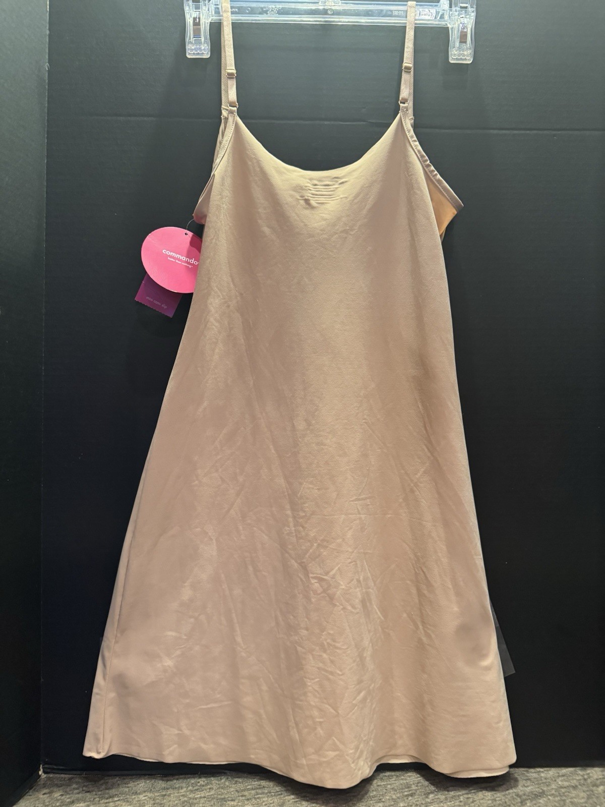 Commando Mini Cami Slip Caramel Size S/M BNWT