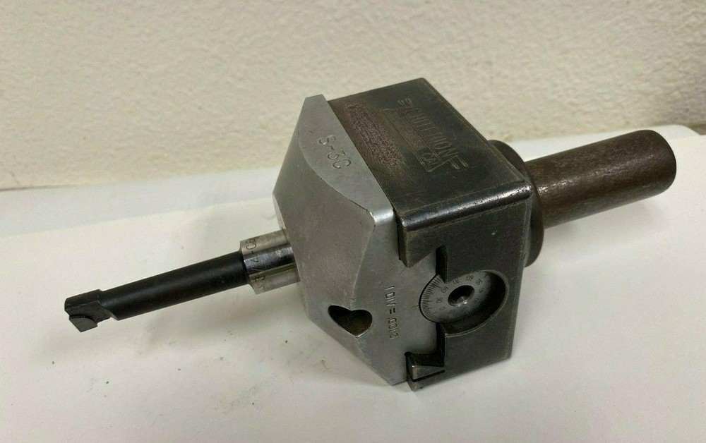 CRITERION Model S-3C Micro Adjustable Boring Head Milling Machine Tool 1” Shank