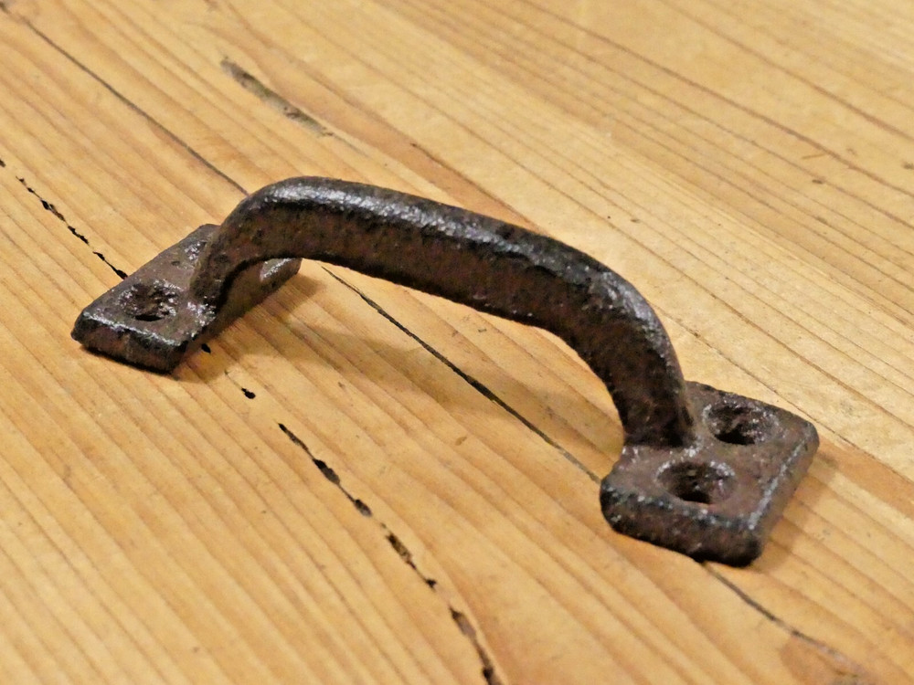 10 Cast Iron Handles Rustic Drawer Pulls Small Kitchen Window Farmhouse Knobs