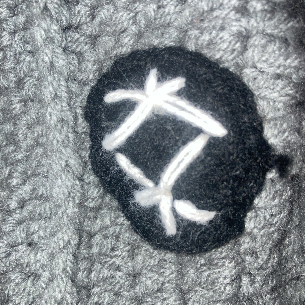 Knitted Viking hat (One Size fits All)