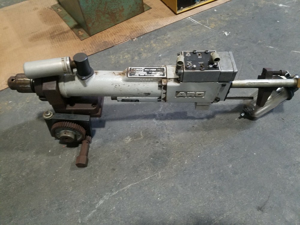 Aro Self Feed Drill Model 8660 7 3 Automatic Pneumatic Drilling Machine