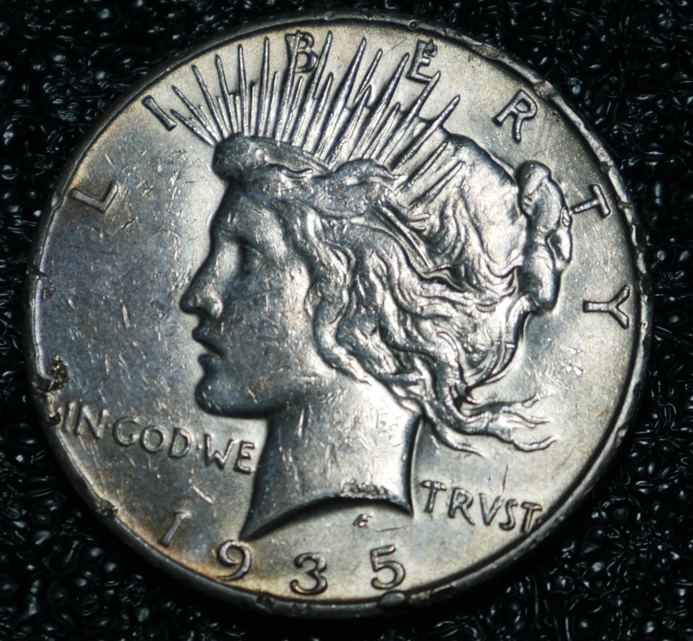 1935-S Peace Dollar - Key date/mint - 90% silver