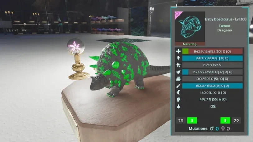 🔥ARK Survival Ascended OFFICIAL PVE - DOEDICURUS