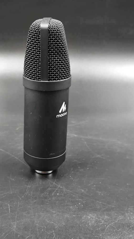 Maono Microphone Used Working Black