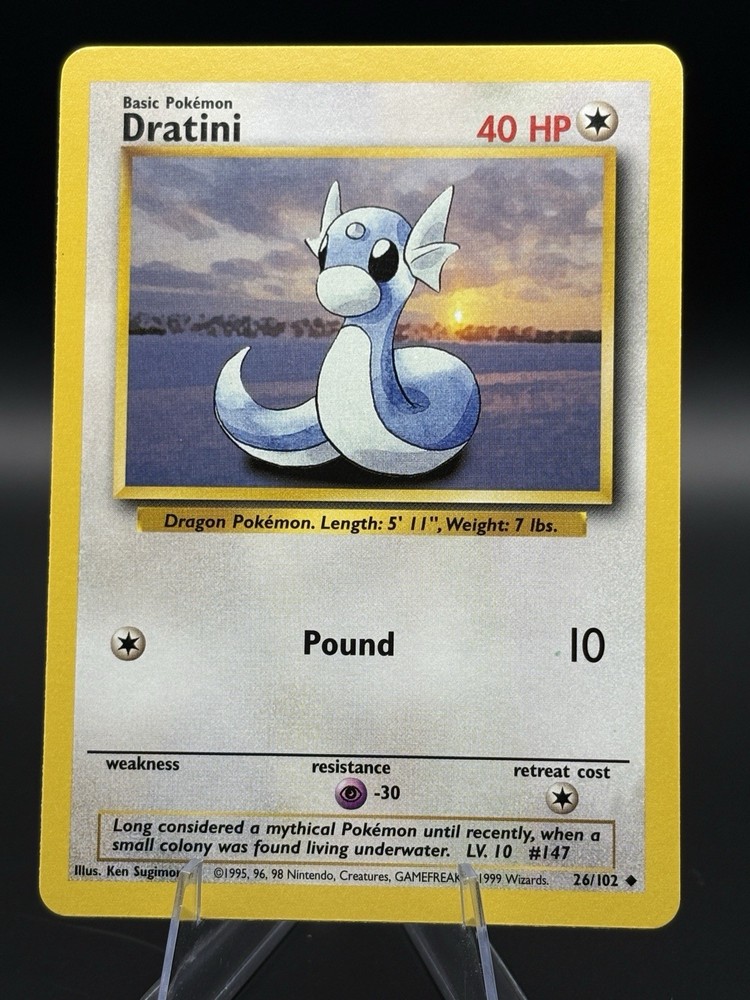 Dratini 026/102 Base Set Regular