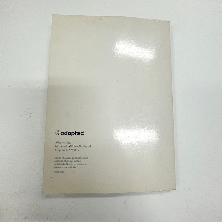 1997 Adaptac Toast for Macintosh English Version User's Guide Version 3.5