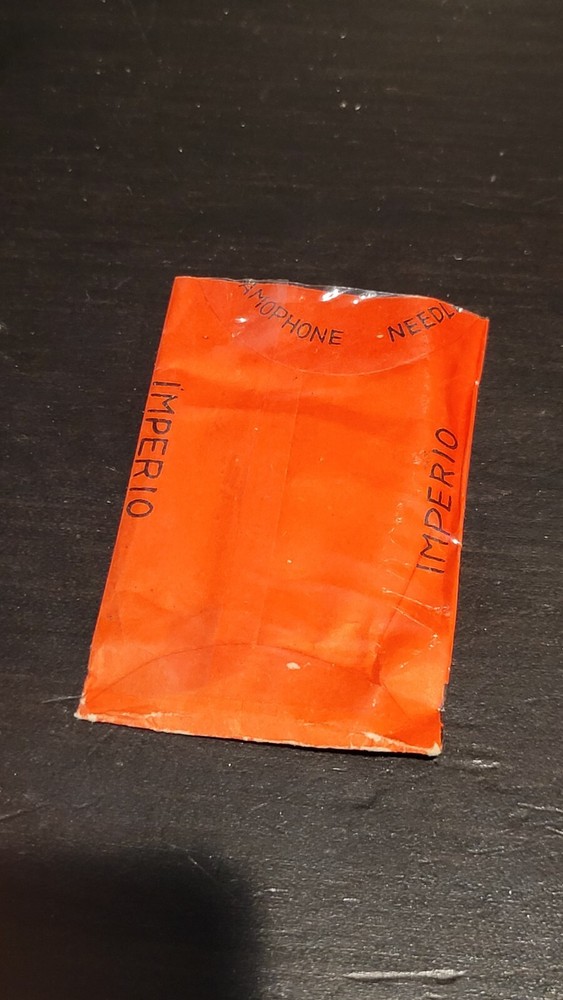Gramophone phonograph needle packet Empty Imperio