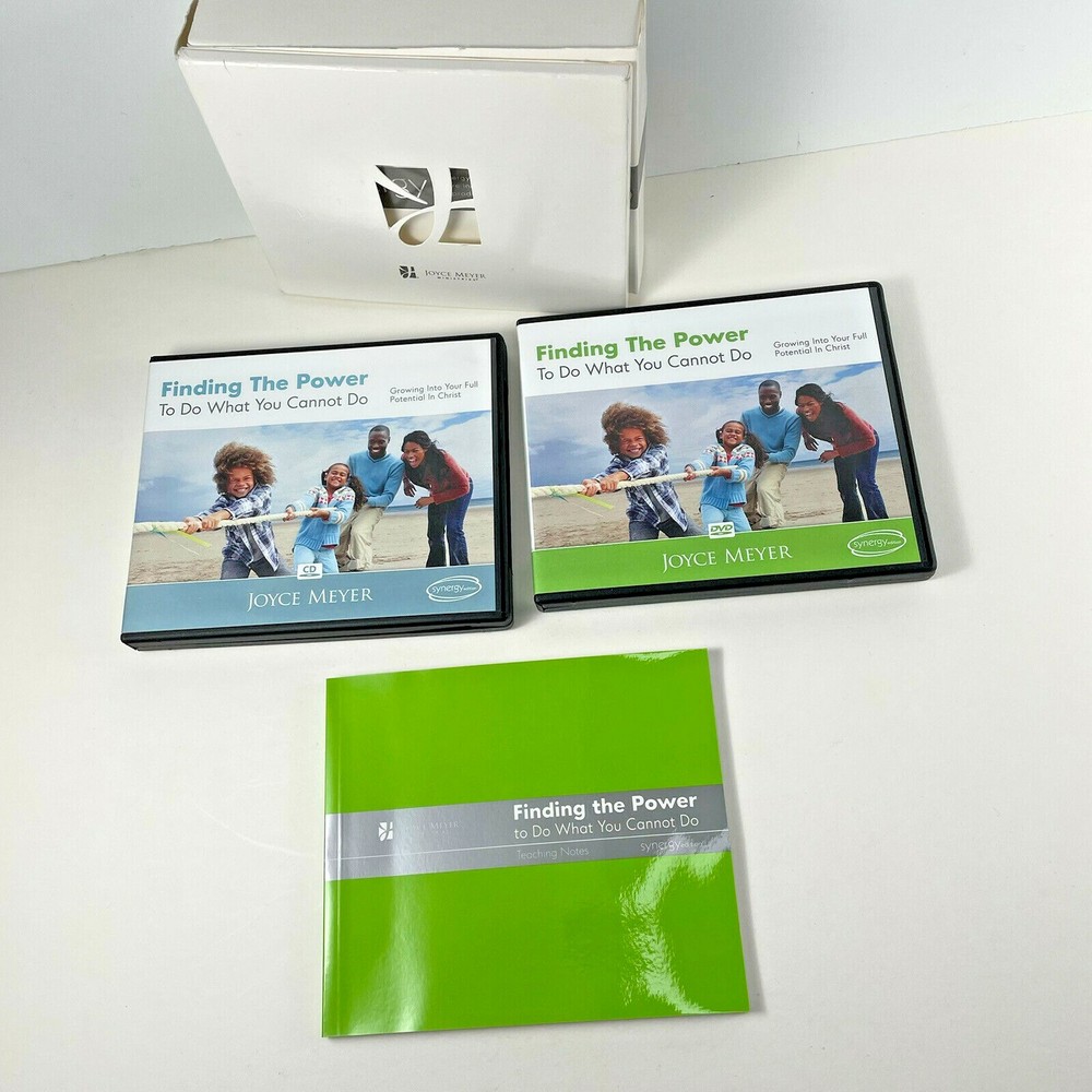 Joyce Meyer Finding the Power Synergy Ed 1 DVD 2 CD Teaching Notes