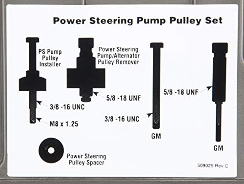 Tools 4530 Power Steering Pump Pulley Service Set