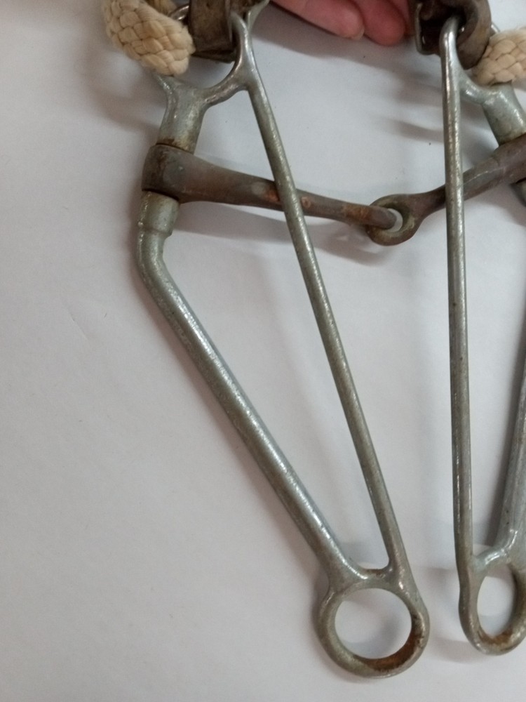 Vintage Bitless Horse Headstall Component
