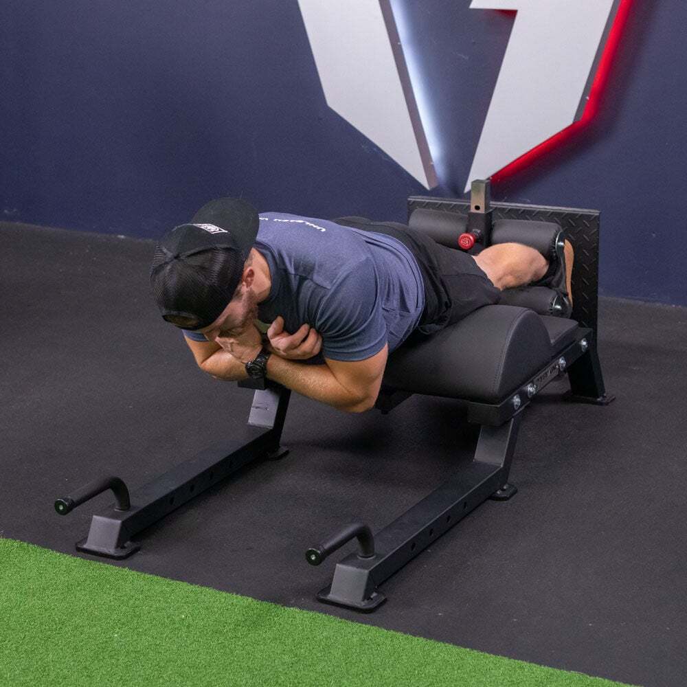 Titan Fitness Adjustable Floor Glute & Hamstring Developer (GHD), Cross Training