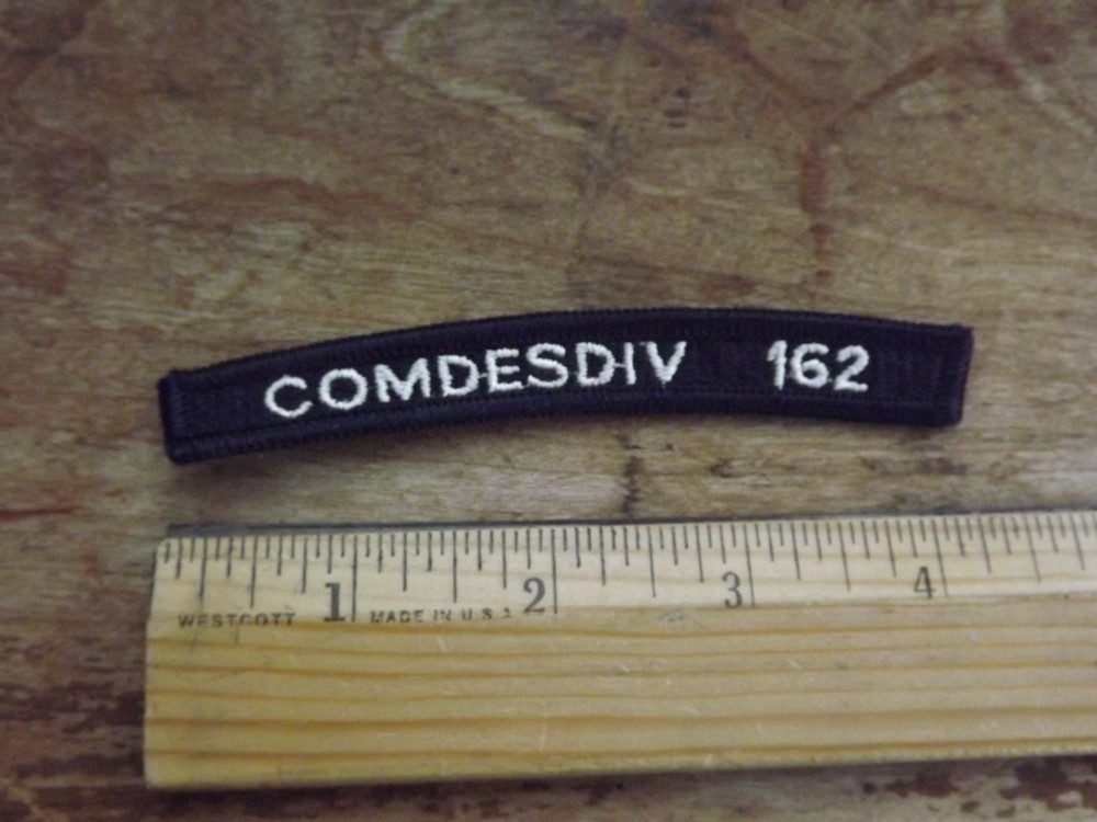 Navy COMDESDIV 162 Tab - INV# C1295