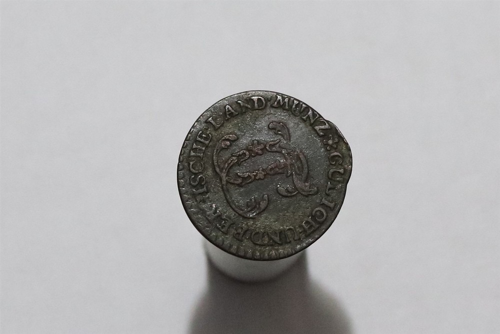 🧭 🇩🇪 GERMANY ERROR COIN JULICH BERG EXPANDED MATERIAL ERROR B88 #K1242