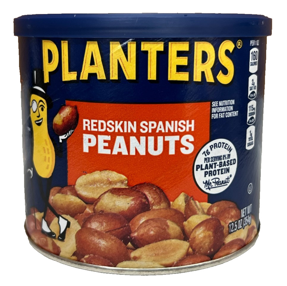 Planters Redskin Spanish Peanuts 12.5 oz