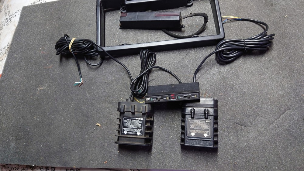 K40 Electronics front and rear Radar Detector With Diffuser