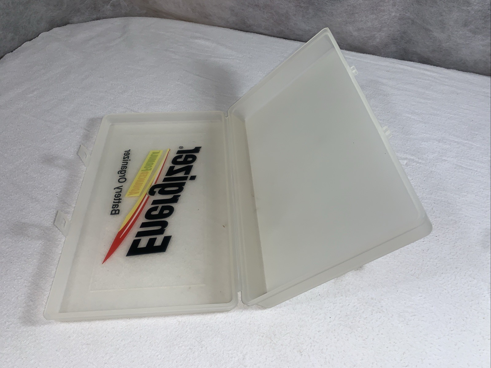 Energizer Battery Organizer Storage Case With Insert Tray 11 x 6 x 1.5 LOT OF 2