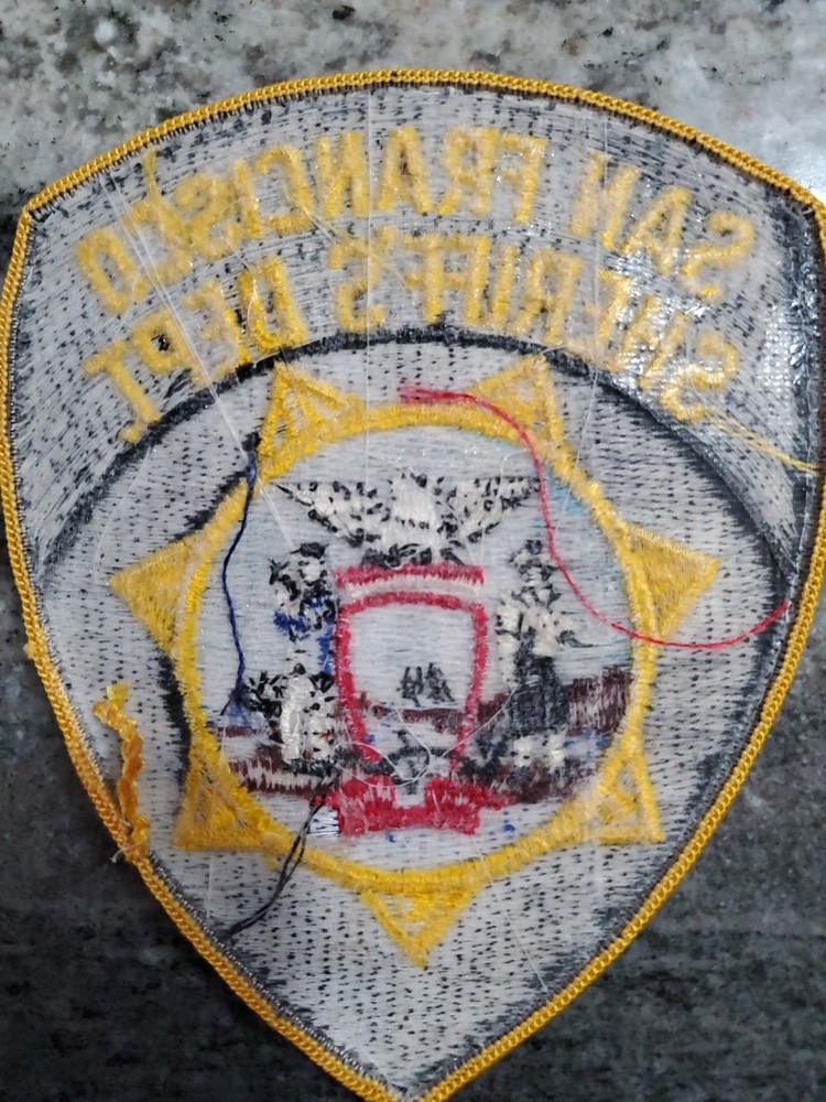 SFSD San Francisco Sheriff Patch