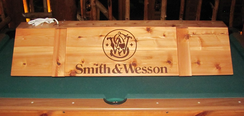 Led Smith & Wesson Pool Table Light - Billiards Reloading Gunsmith Bench Light