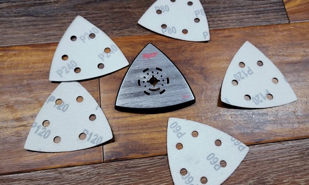 Milwaukee M18 Multi Tool Triangle Sander Accessories