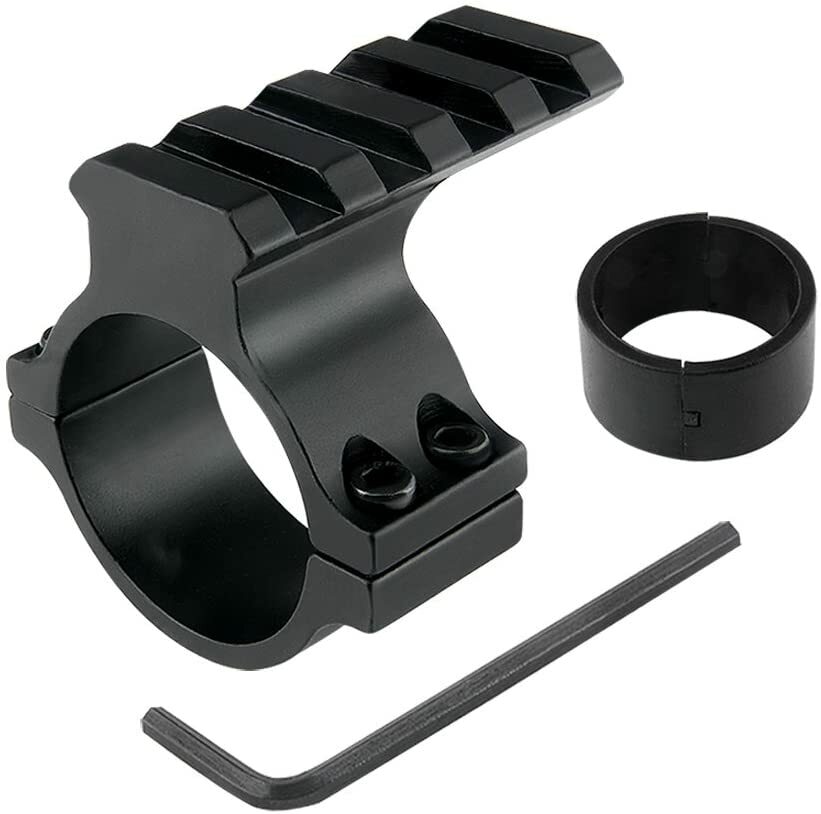 Scope Ring 1Inch/30mm Tactical Scope Light Flashlight Mount 20mm Picatinny Rail
