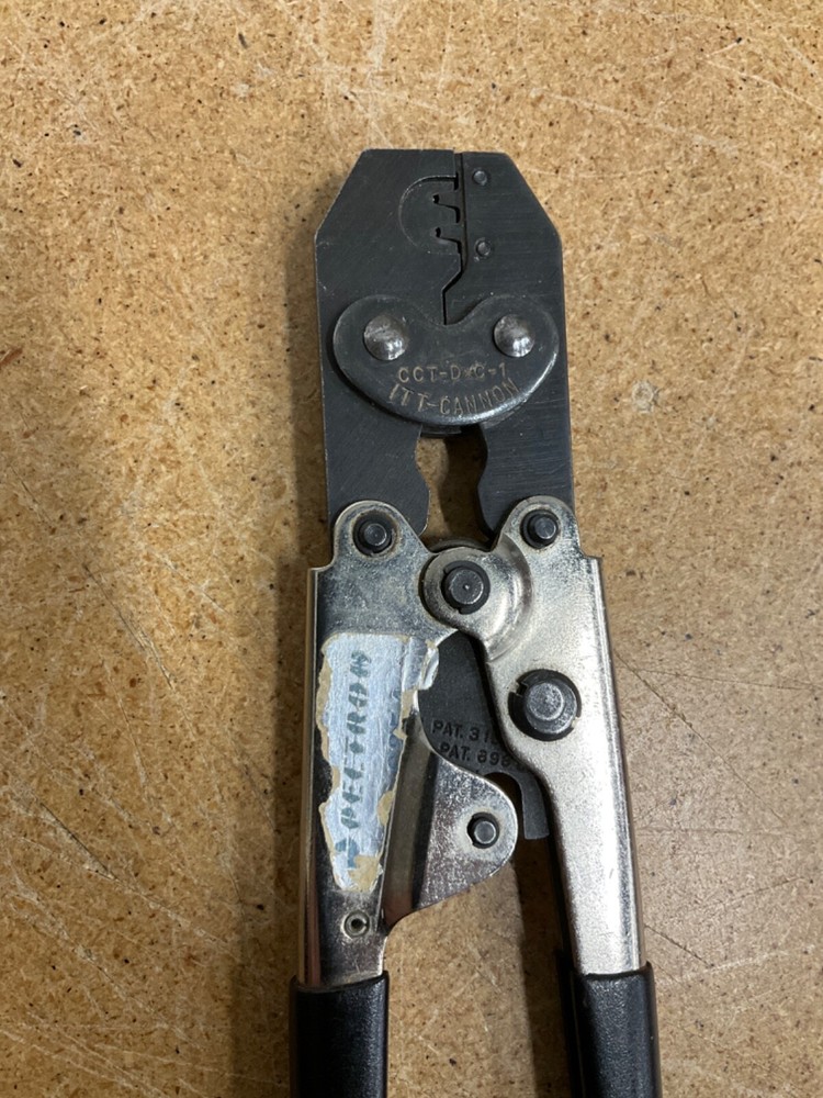 ITT-Cannon CCT-D*C-1 Hand Crimping Tool