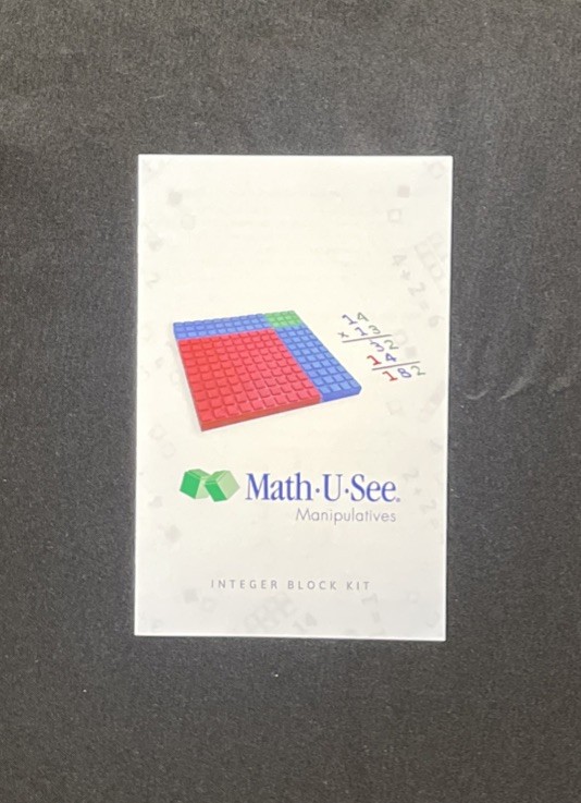 Math U See Manipulatives Integer Block Kit - 133 blocks MUS Demme