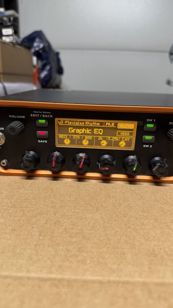 Avid Eleven Rack Guitar Amp Modeler Audio Interface Tested Working