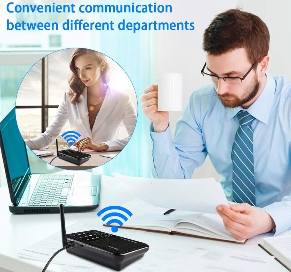 Modern Wireless Intercom System - Room to Room Communication