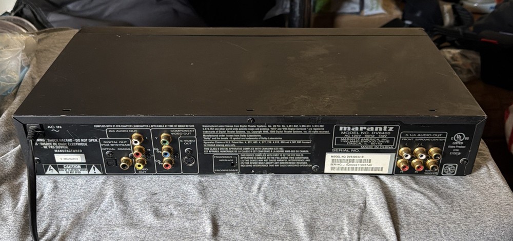 Marantz DV6400 CD Player Changer