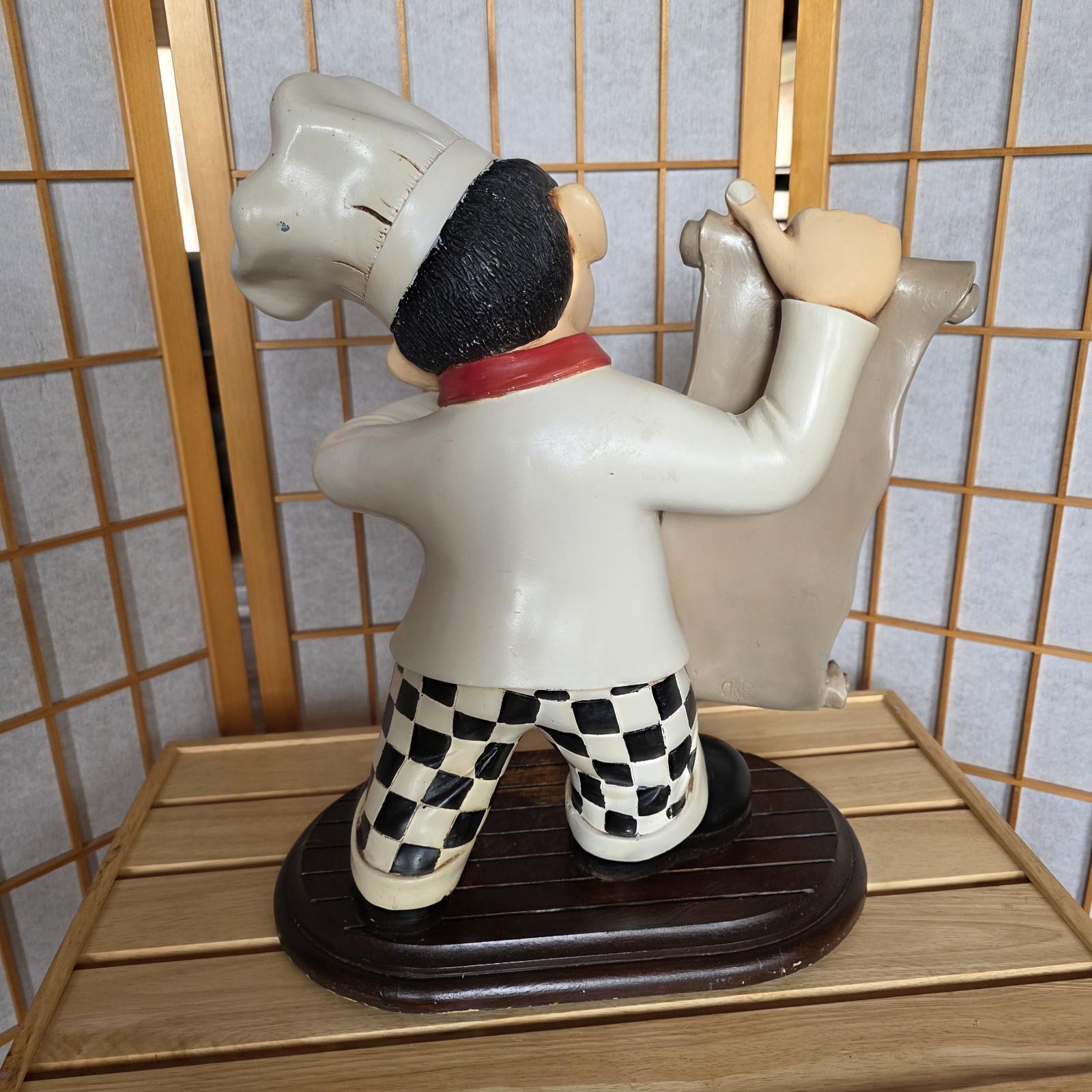 Peter Mook Pastry Chef Menu Display Chalkboard Home Or Restaurant Decor 18" Fun