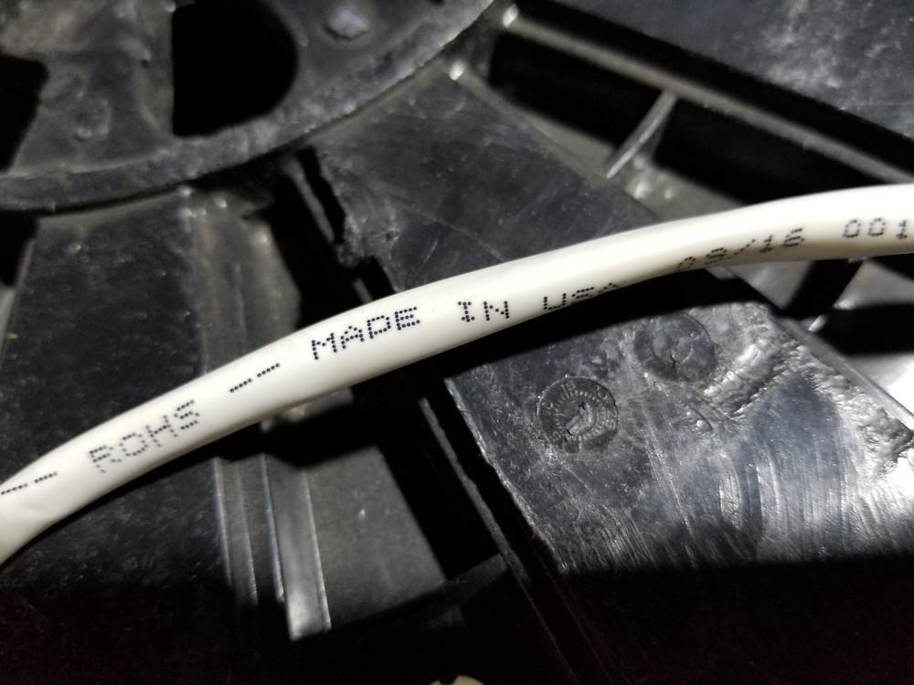 Carol E2262S 12/2C Shielded Control/Communications Cable Plenum White /50ft