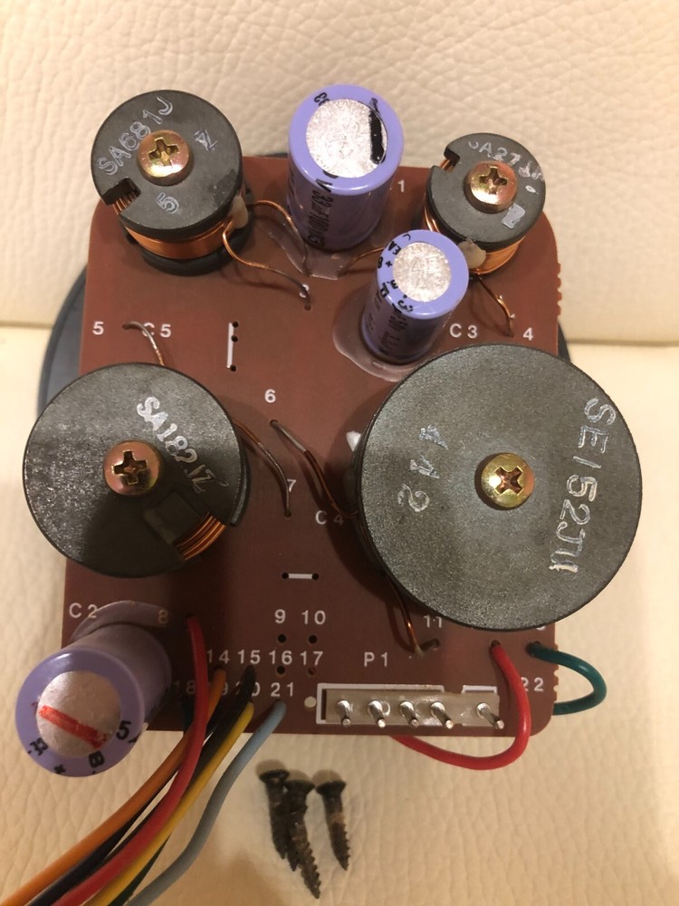 Technics SB-G710 Speaker Terminal and Crossover