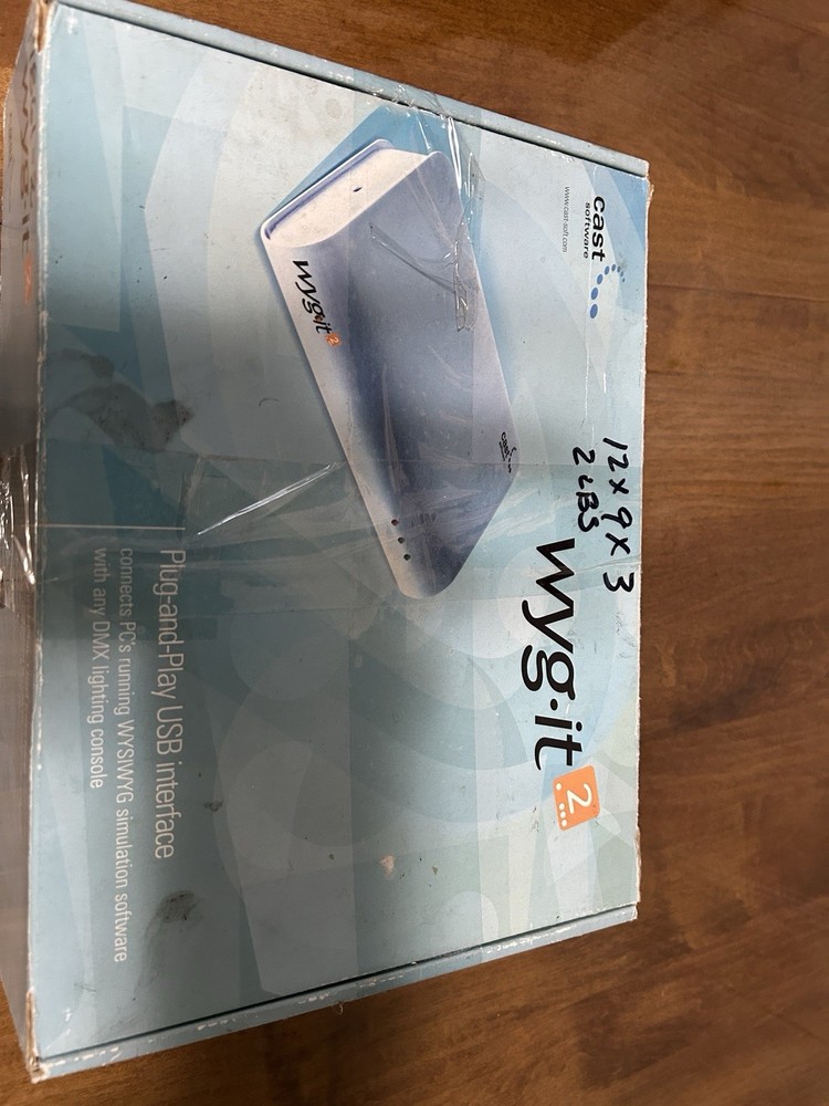 Cast WYSIWYG 2 USB Interface