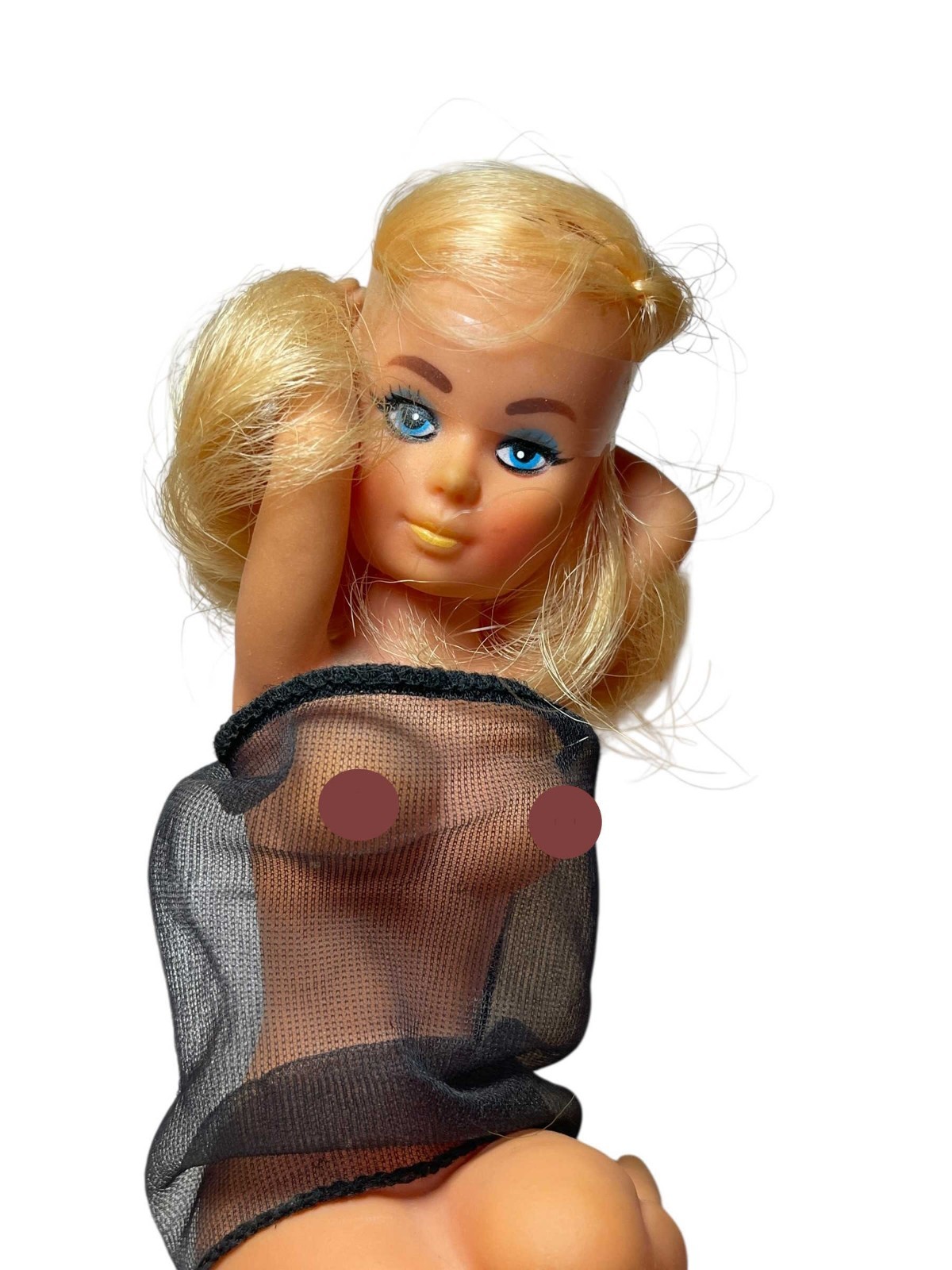 Vintage 1960s SUSIE Sexy Doll AM Transistor Radio Complete WORKS/Static READ