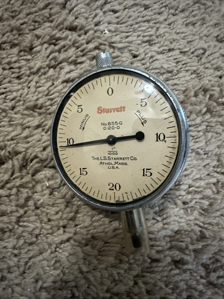 Starrett 655-G 0-20-2
