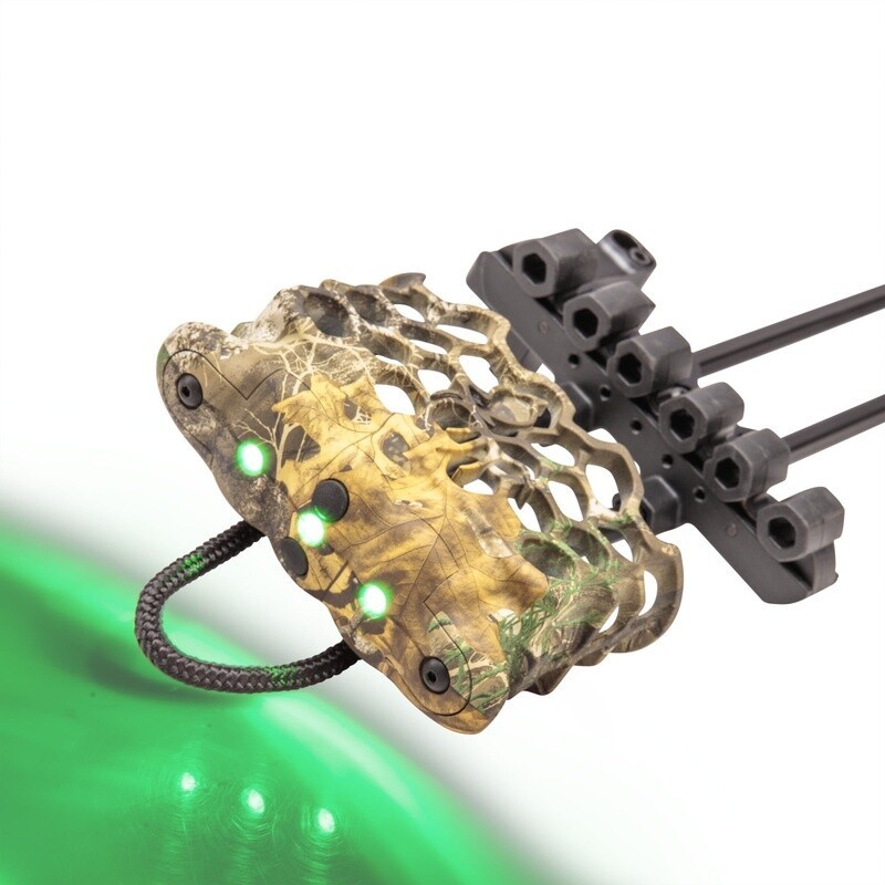 Hex Light 5 Arrow Quiver LED Lights Quick Attachment Adjustable Bow Accessory US