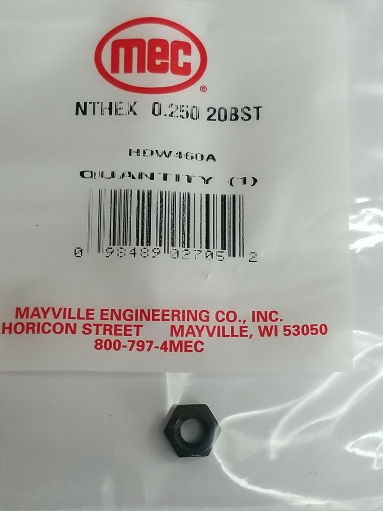 Mec HDW 460A  Lock  Nut