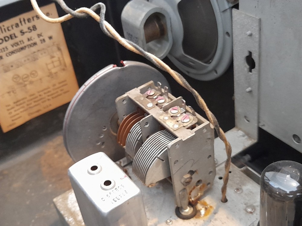 Hallicrafters S-58 110 Volt