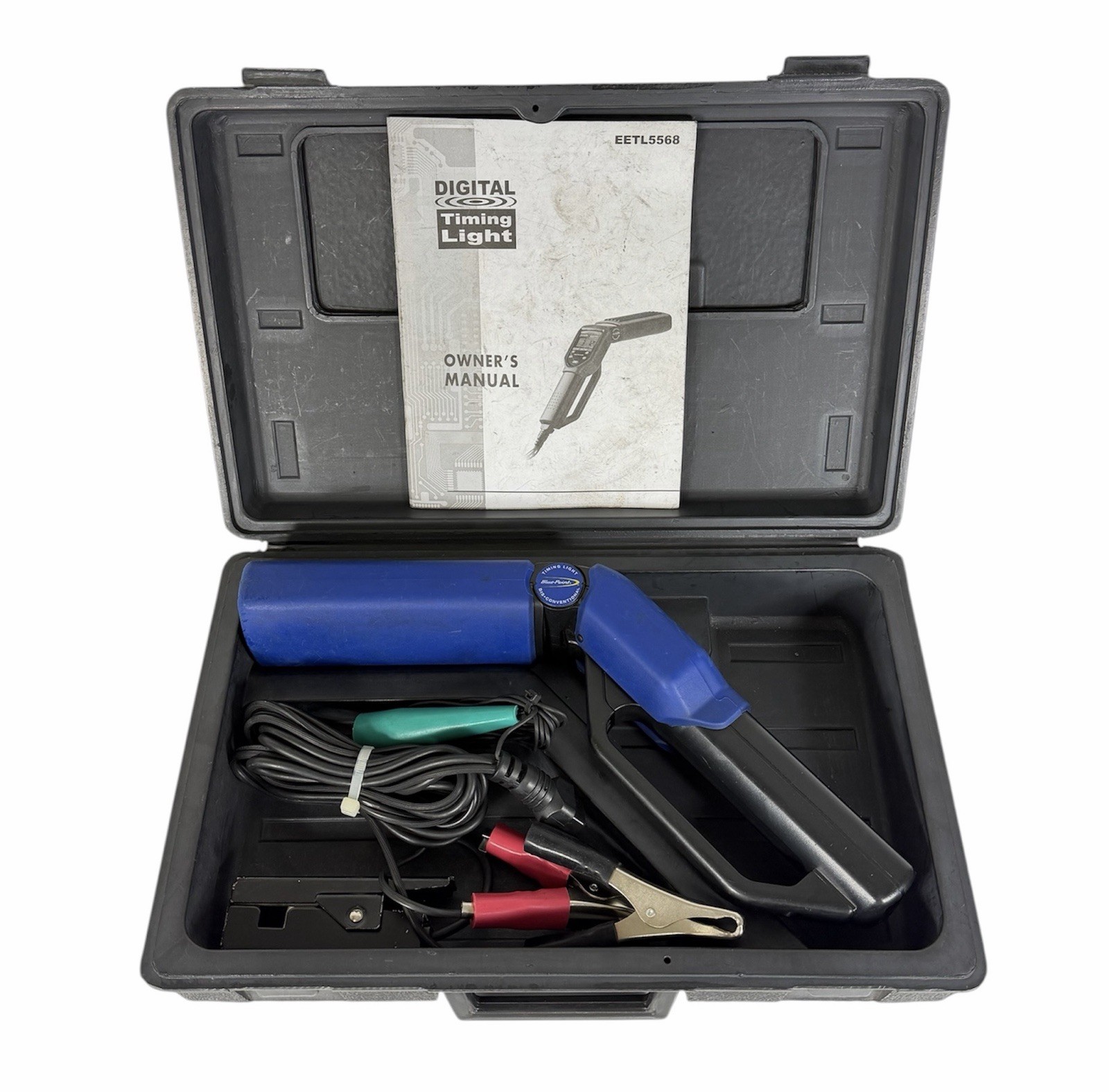 Blue-Point EETL5568 Professional-Drade Digital Timing Light in Case - WORKS