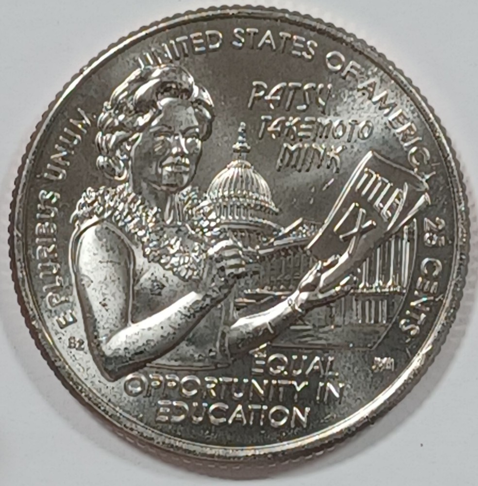 2024 P Patsy Takemoto Quarter Large Die Chip On Elbow & DDO