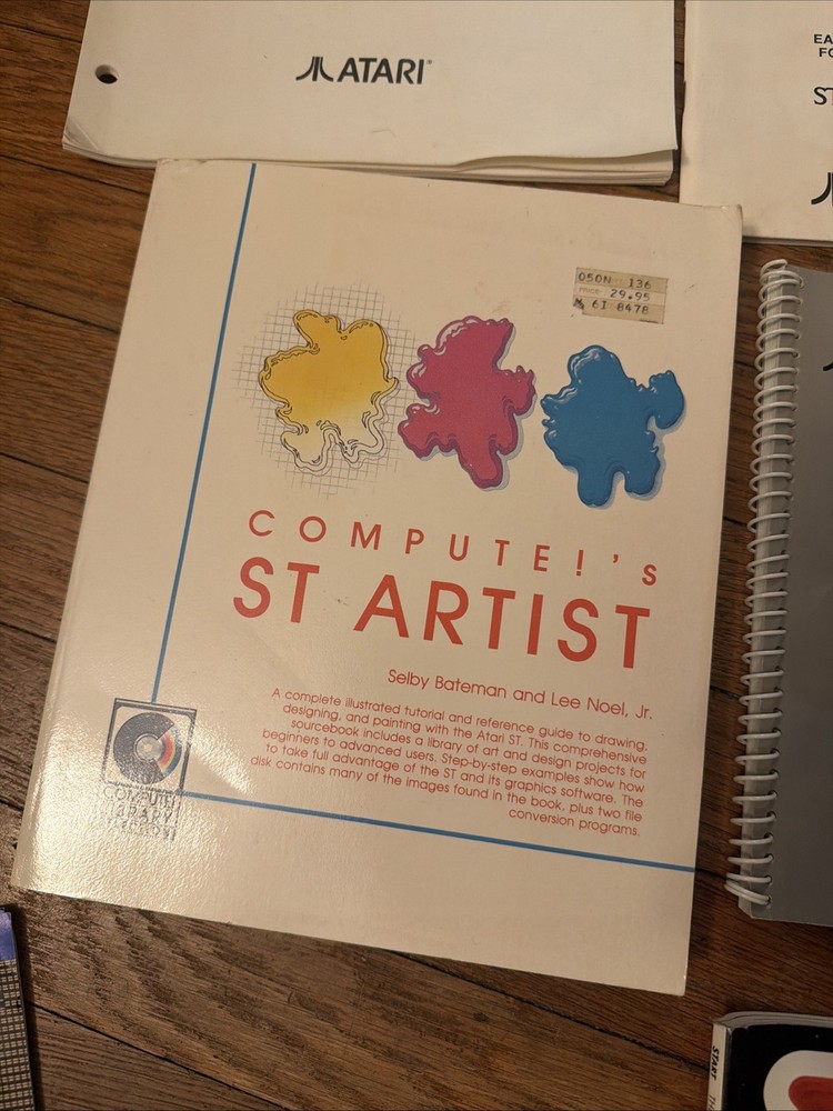 Atari ST Computer Owner's Manual Magazines Sourcebook Inserts & More - Huge Lot