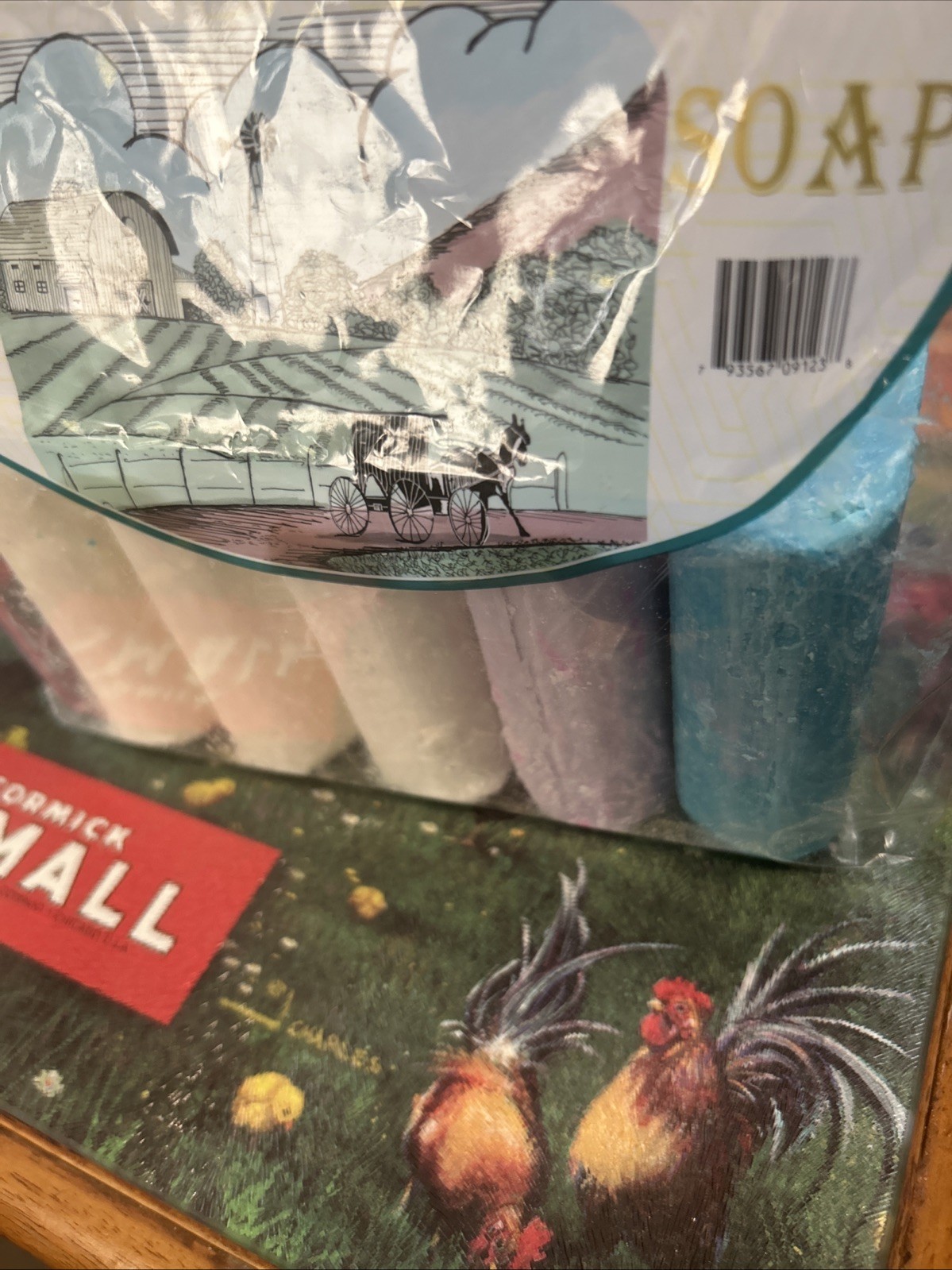 Amish Farm Soap 5Big Scented Bars Sensitive Skin Lathers Great