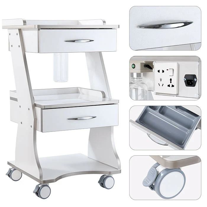 Mobile Dental Cart With Auto-water Bottle Supply System